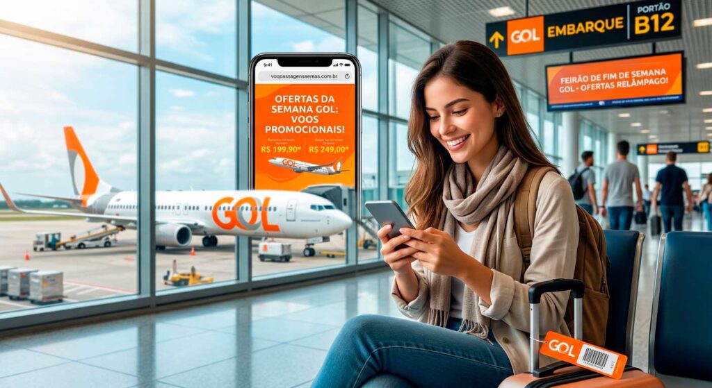 Ofertas da semana GOL – Voos promocionais