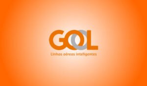 Mala de viagem com etiqueta de rastreamento no aeroporto para post sobre bagagem extraviada da GOL.
