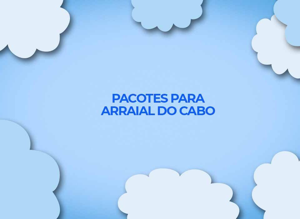 pacotes 2022 arraial do cabo rio de janeiro viagens em oferta