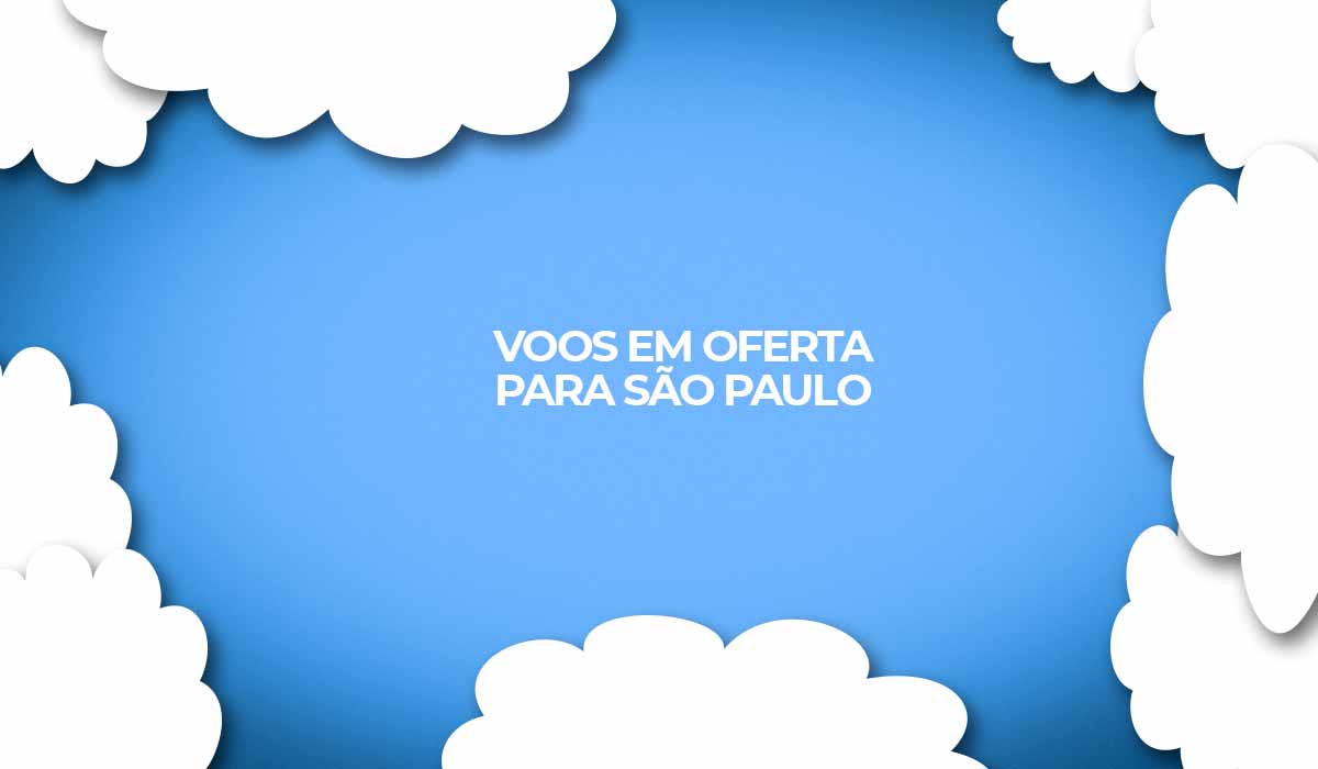voos em oferta para são paulo em 2022