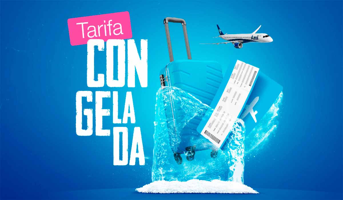 Tarifa congelada Azul. TudoAzul informações sobre o programa de pontos congelados.