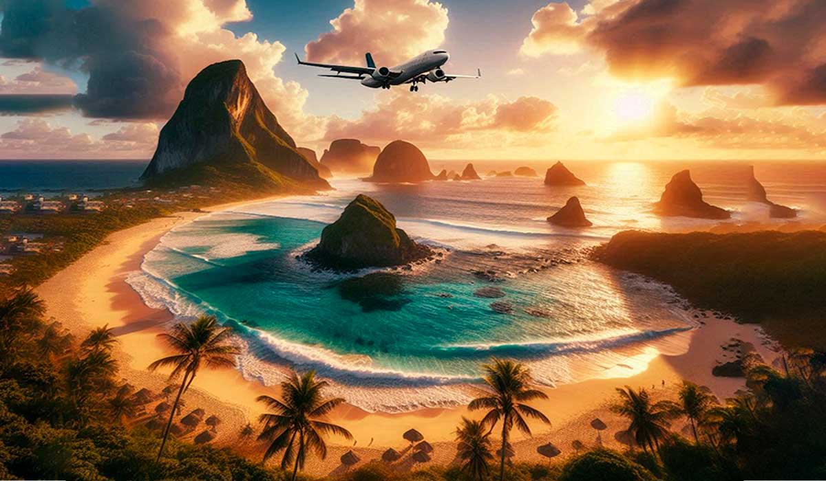 Retorno da Gol à Fernando de Noronha.