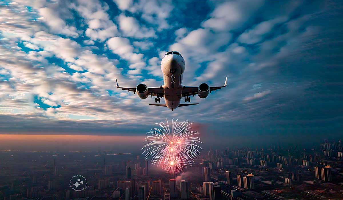 Saldão CVC com passagens aéreas de réveillon 2026. Voos em promoção para o ano novo 2026.