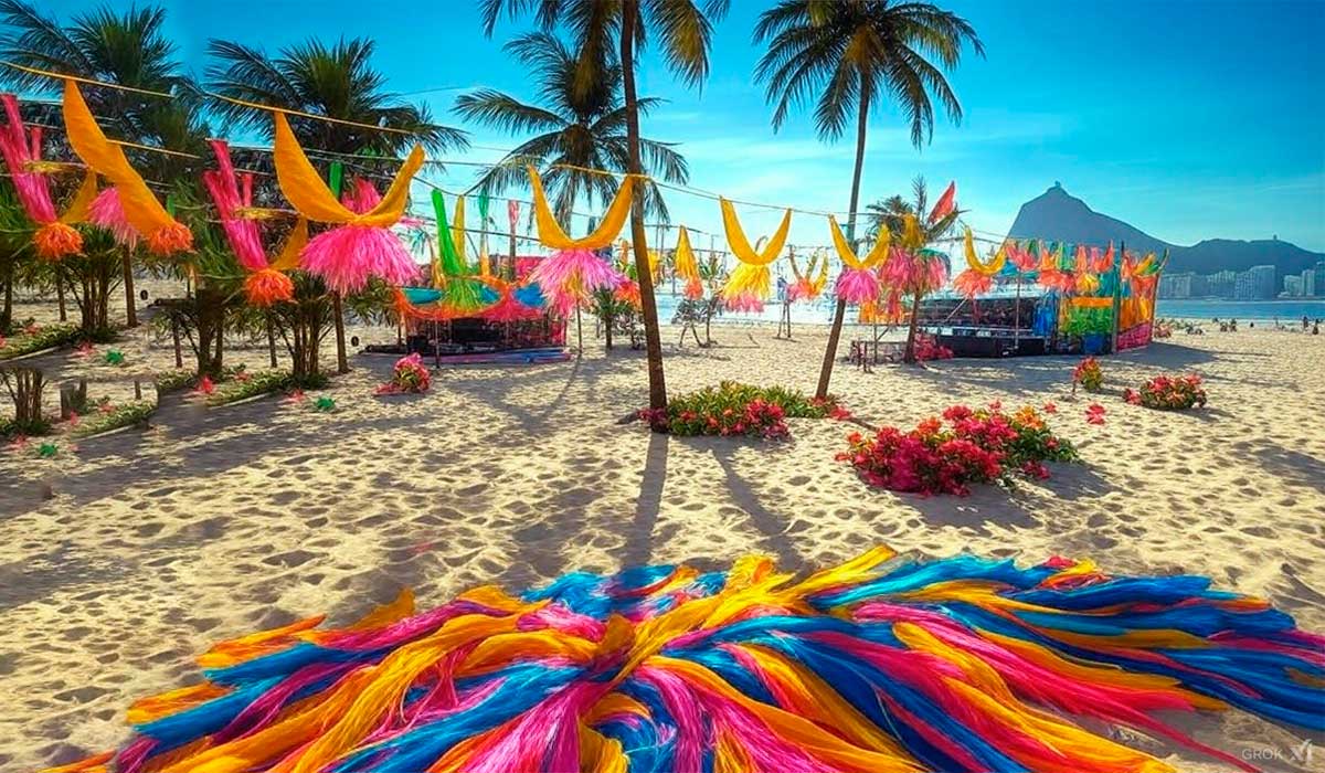 Sugestões de destinos para o feriado de carnaval 2025.