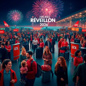 Voos GOL de reveillon 2026 em promoção. Passagens aéreas GOL ano novo 2026.