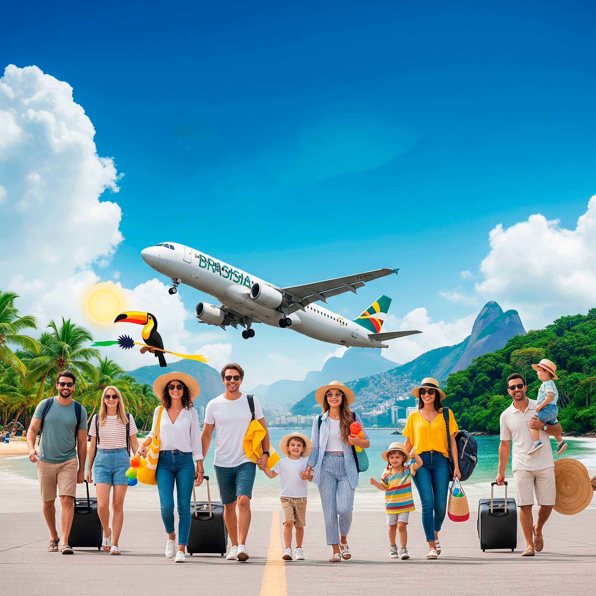 Férias de verão, voos em promoção nacionais 2025 e 2026! Passagens aéreas promocionais.