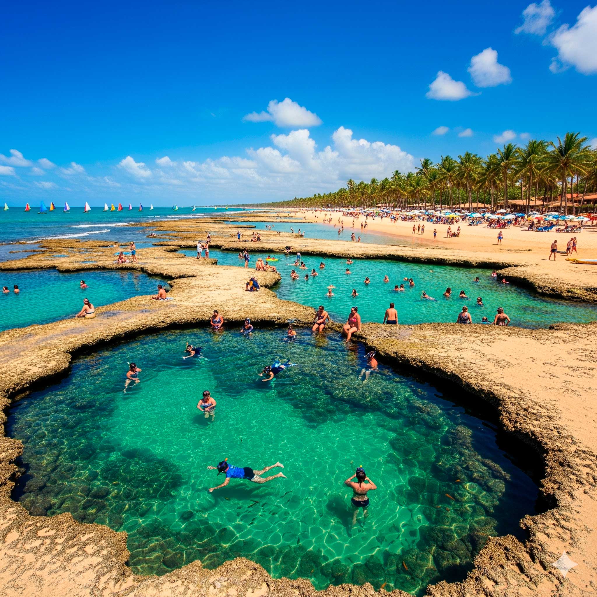 Voos para Recife com destino a Porto de Galinhas no verão 2026. Passagens aéreas em promoção.