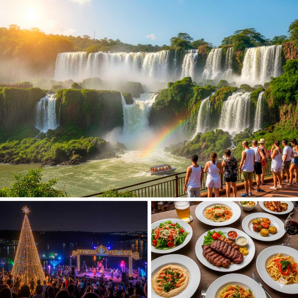 Viagens para FOZ em dezembro por menos de mil e duzentos reais.