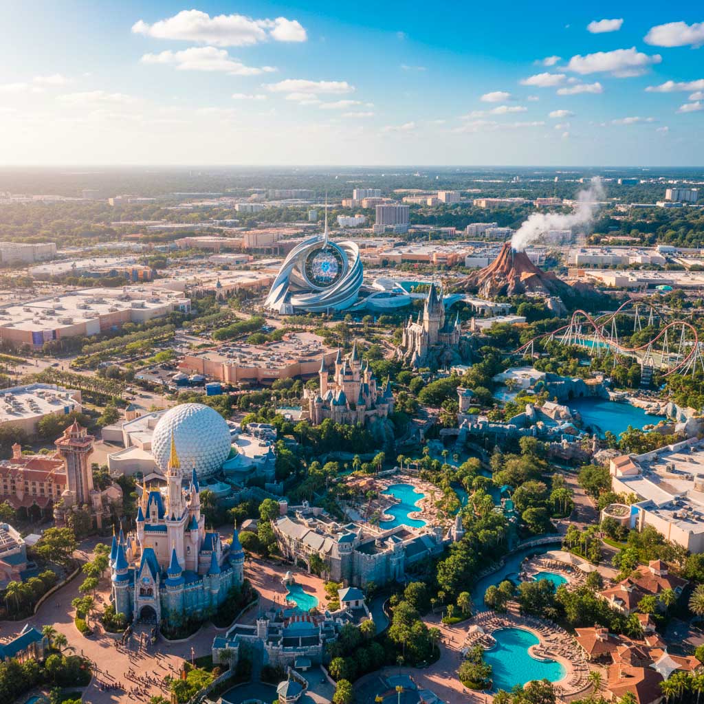 Viagens para Orlando no verão americano 2026.