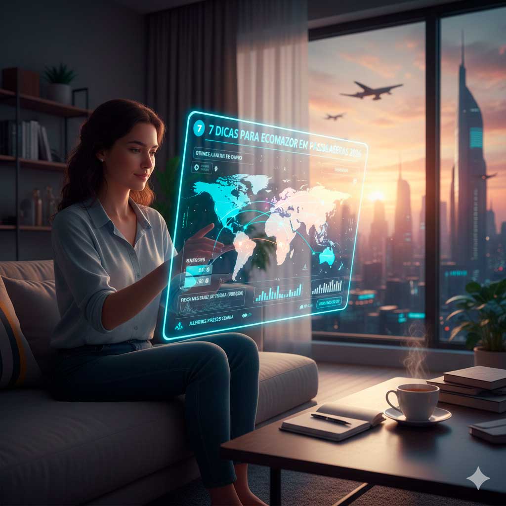 7 dicas para economizar em passagens aéreas em 2026.