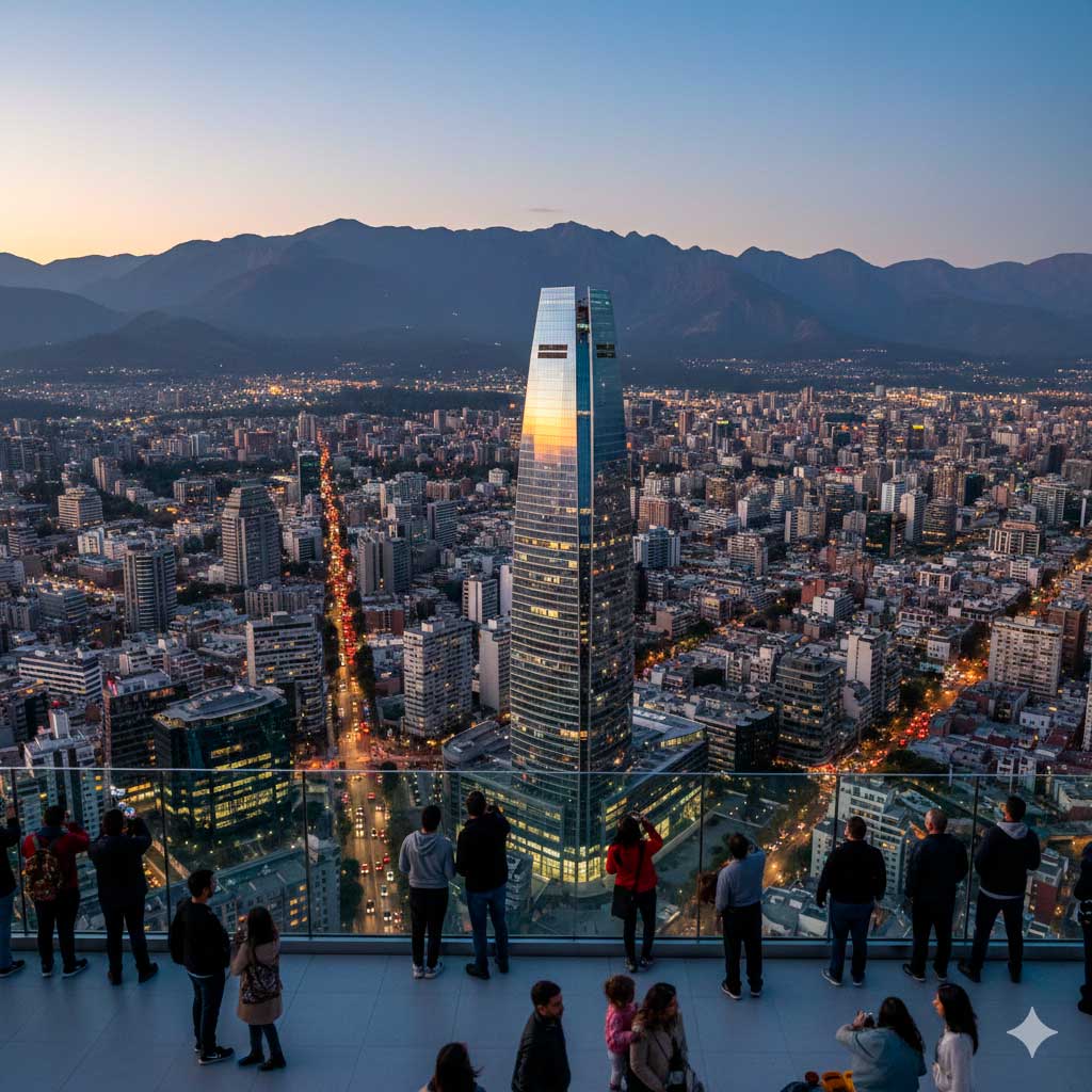 Voos com hospedagem em Santiago em 2026 com promoção. Passagens aéreas para Santiago.
