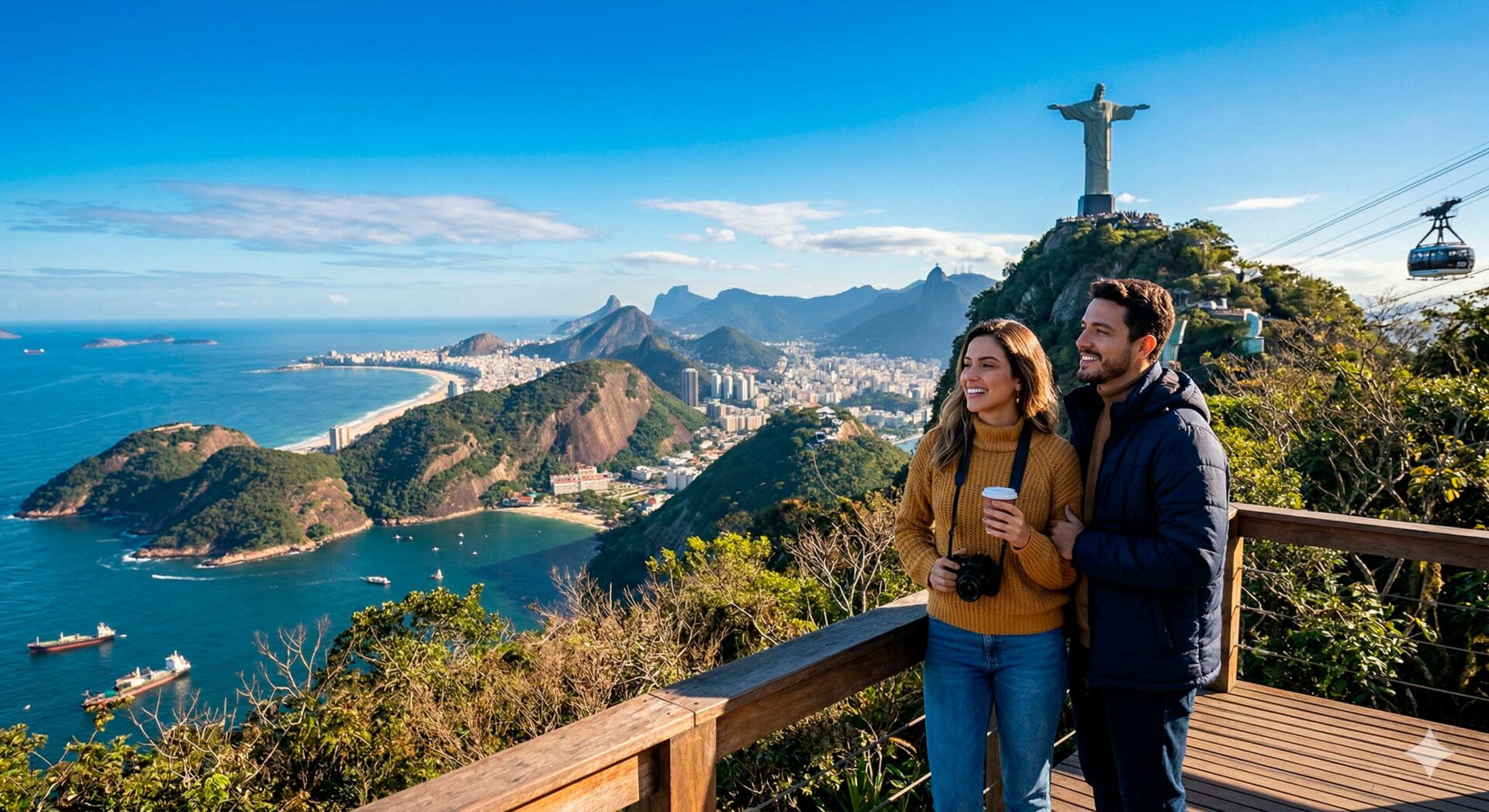 Pacotes de inverno para o Rio de Janeiro: Voo + Hotel.
