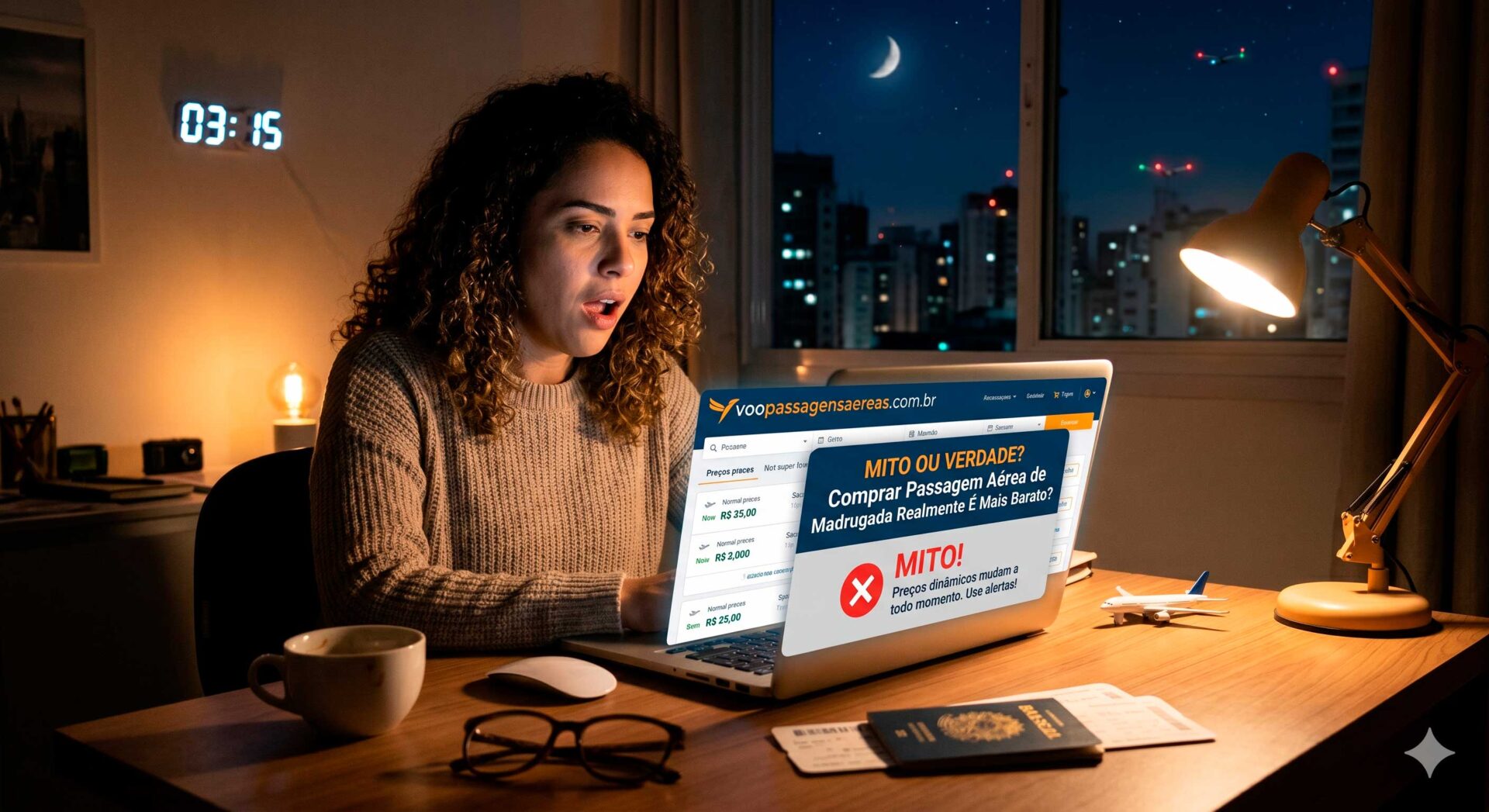 Mito ou Verdade: Comprar Passagem Aérea de Madrugada Realmente É Mais Barato?