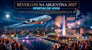 Voos em oferta para Argentina no réveillon 2027.