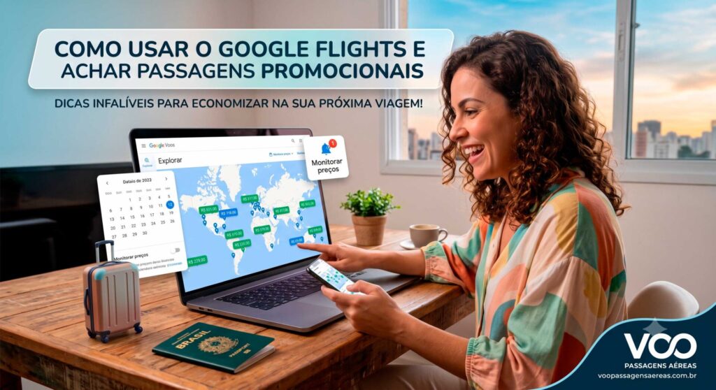 Como Usar o Google Flights a Seu Favor para Achar Passagens Aéreas Promocionais