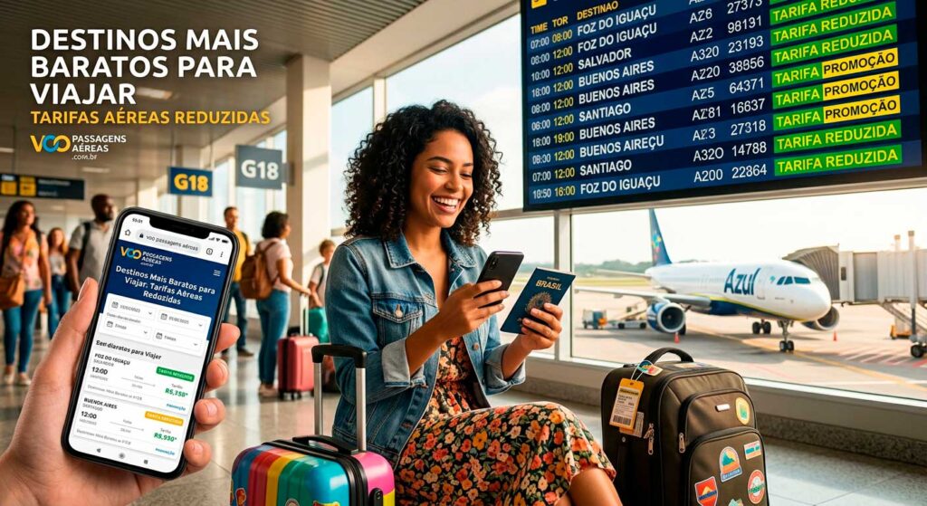 Destinos Mais Baratos para Viajar: Tarifas Aéreas Reduzidas que Você Precisa Aproveitar