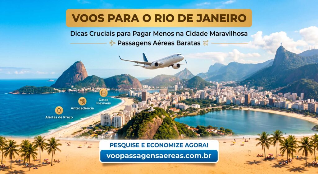 Voos para o Rio de Janeiro: Dicas Cruciais para Pagar Menos na Cidade Maravilhosa